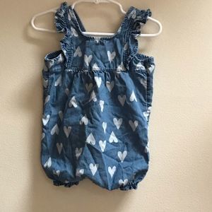Carter’s one piece baby outfit